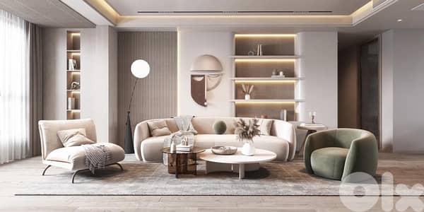 Luxury apartment  –Under Construction Just steps away from the beach