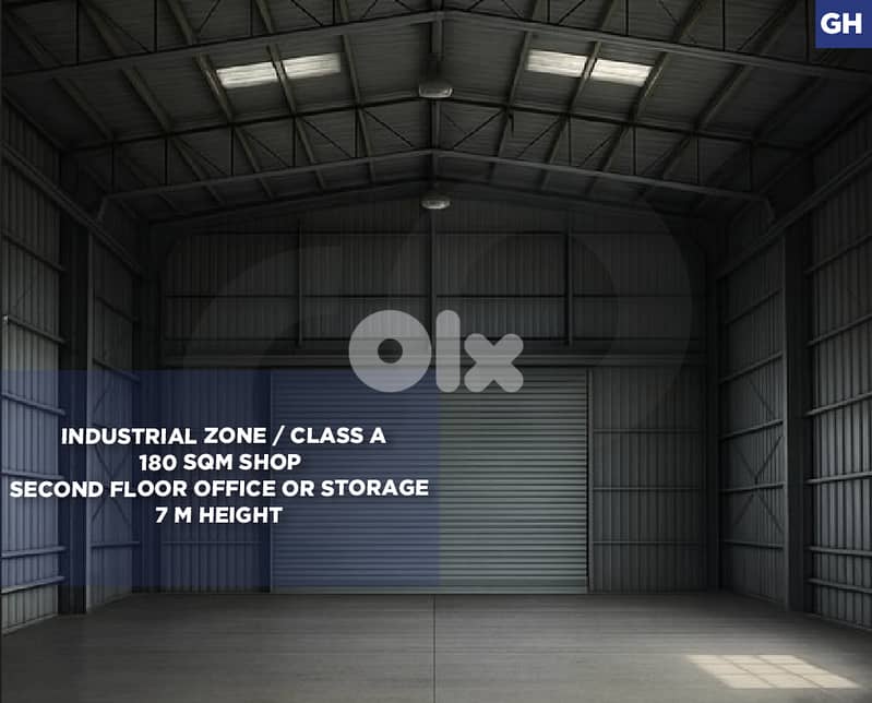 INDUSTRIAL SHOP FOR RENT IN ZOUK MOSBEH REF#GH130089 0