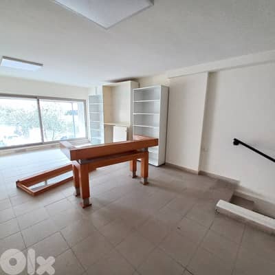 Shop of 3 floors in Jal el Dib for rent / 2 steps to the highway