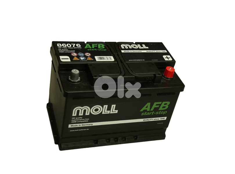 MOLL BATTERY 76AMP AFB 0