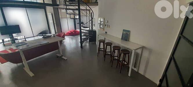 MODERN LOFT IN ACHRAFIEH PRIME (150SQ) 2 MASTER BEDROOMS , (AC-1089)