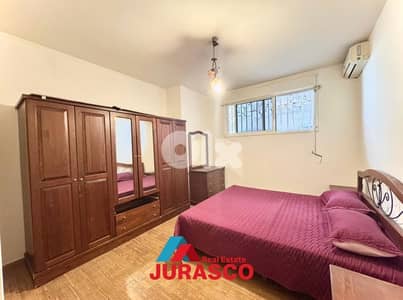 apartment for sale in sahel alma with terrace/ شقة للبيع في ساحل علما