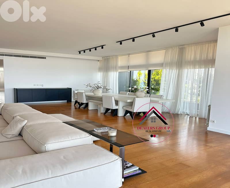 Exclusive! Modern Apartment for Sale in Achrafieh + Sea View & Terrace 0