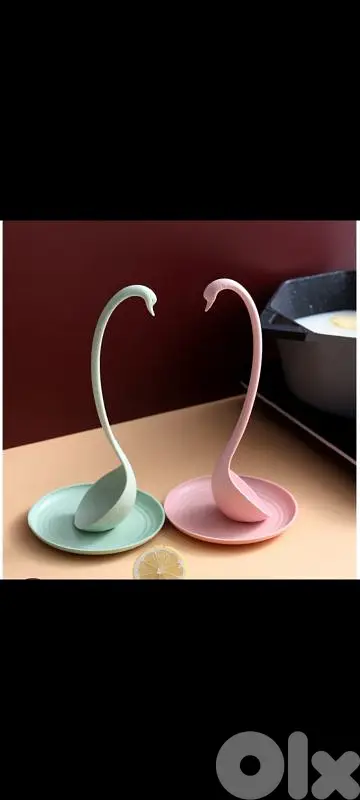 cute swan shape cooking spoon