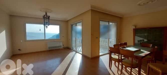 OPEN VIEW APARTMENT FOR SALE IN BROUMANA PRIME 3 BEDS, (BR-369)
