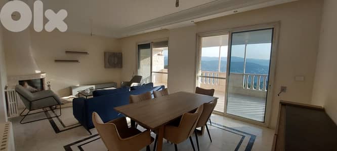 GATED + POOL + GYM | 3 MASTER BEDS |  BROUMANA + TERRACE, (BR-370)