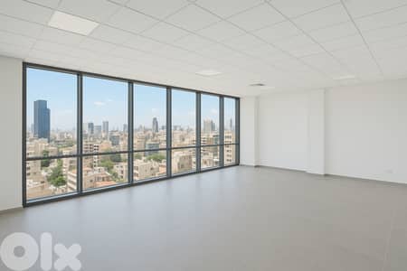 Office Space for Rent in Adlieh Prime 24/7 E;ectricity & Security