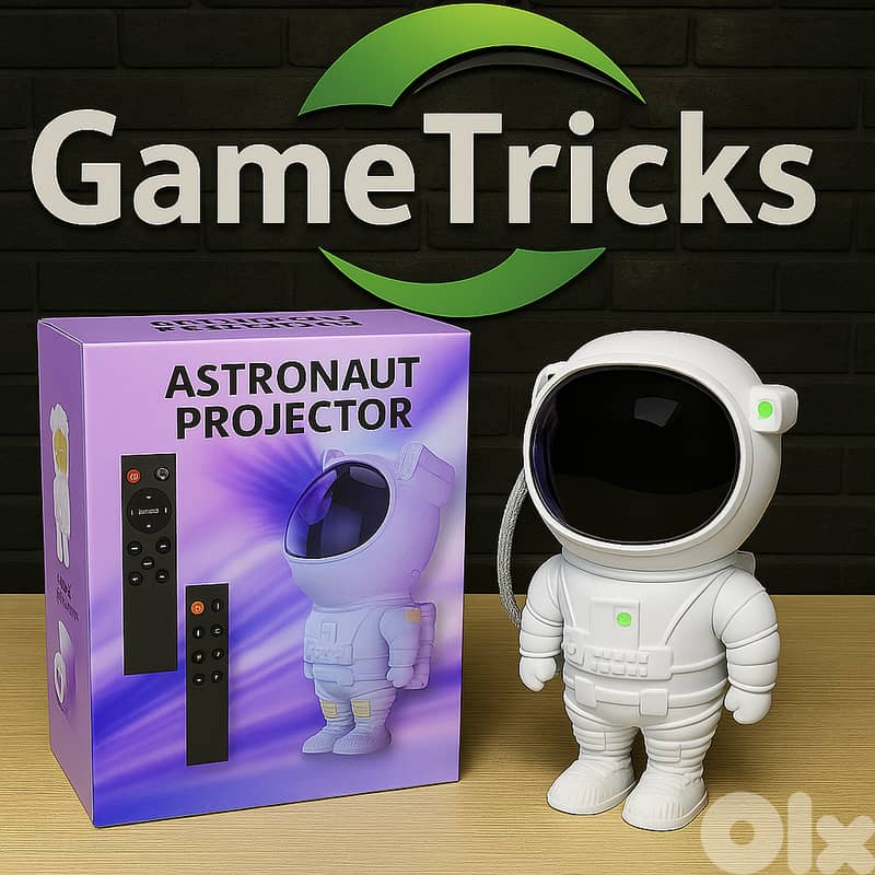 Astronaut inteligent wireless projector light 0