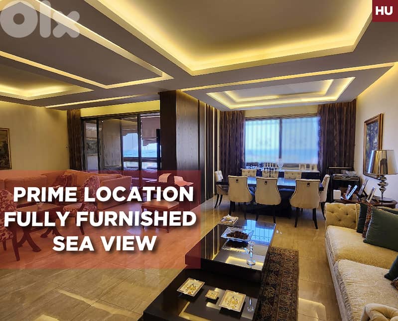 Prime location , Fully furnished , sea view- Jnah 0