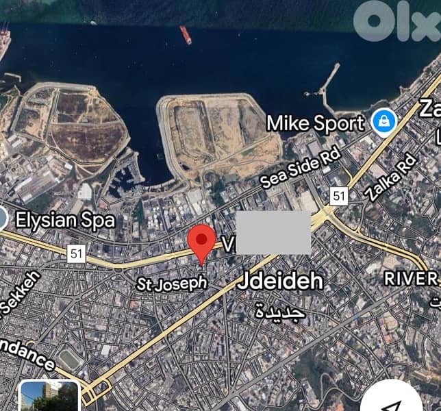 1500m land zone B2.2 40/240 Residential commercial Jdaide Pier Gemayel 0