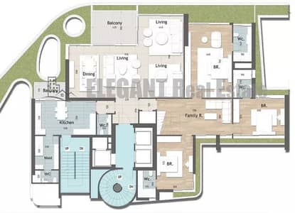 High End Finishing Flat with Sea View | for Sale | Manara
