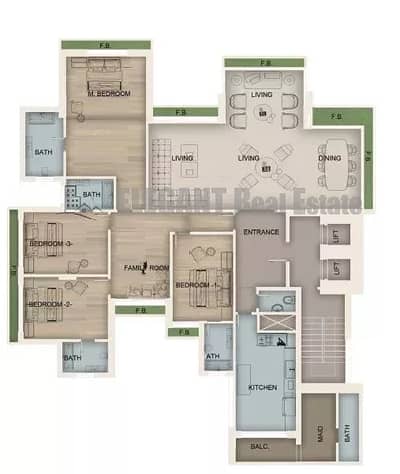 High End Finishing Flat with Sea View | for Sale | Ramlet el Bayda