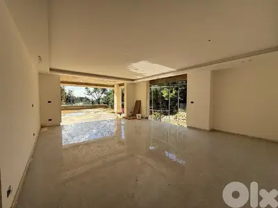 Brand New Apartment + Garden For Sale In Baabdat شقة للبيع في بعبدات