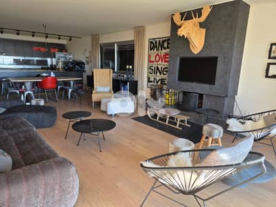 FULLY FURNISHED CHALET FOR SALE IN FAQRA WITH TERRACE , (KFA-115)