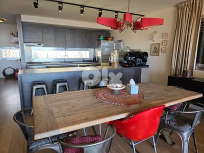 FULLY FURNISHED CHALET FOR SALE IN FAQRA WITH TERRACE , (KFA-115)