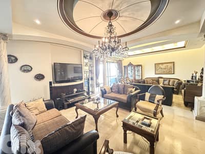 Furnished apartment for sale in Jal El Dib Sea view - FIR2890