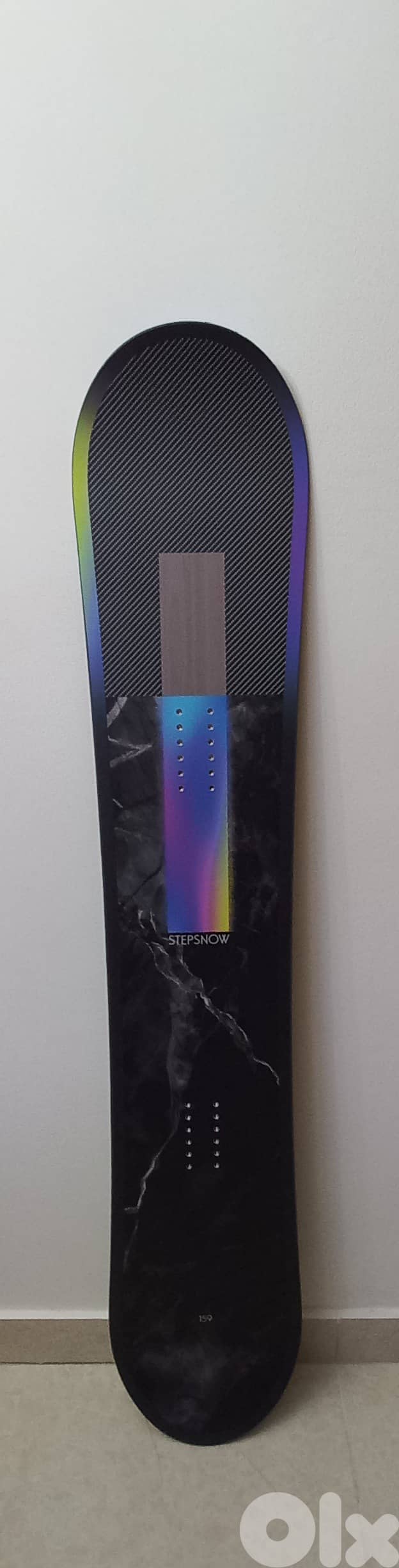 Like New All Mountain True twin Snowboard + Bindings 0