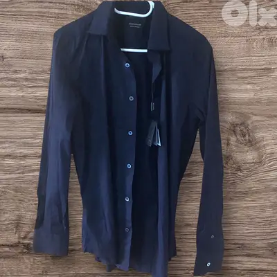 Massimo dutti Original Dark Blue - Size M Italian Fabric