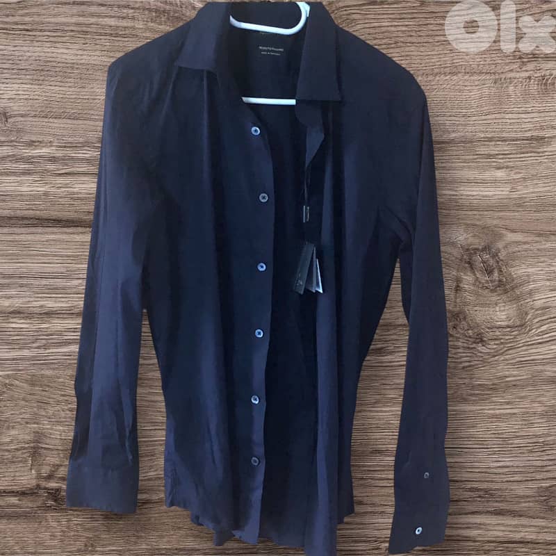 Massimo dutti Original Dark Blue - Size M Italian Fabric 1