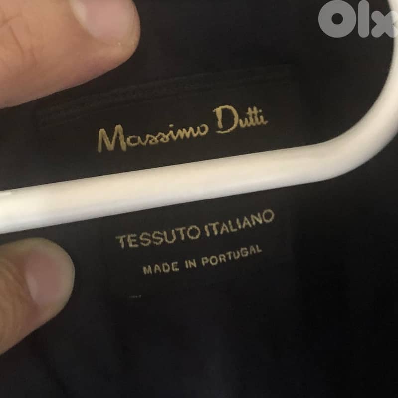 Massimo dutti Original Dark Blue - Size M Italian Fabric 2