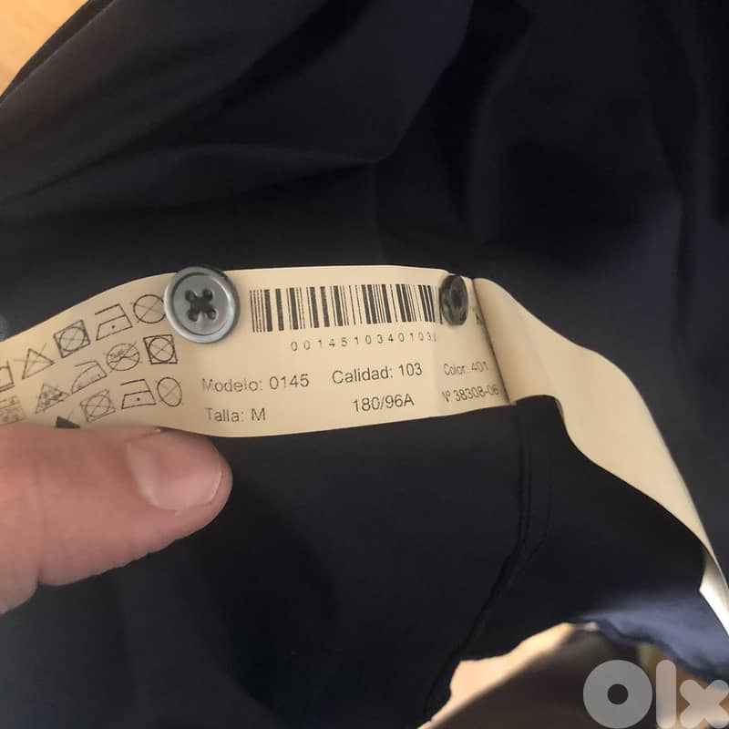 Massimo dutti Original Dark Blue - Size M Italian Fabric 3