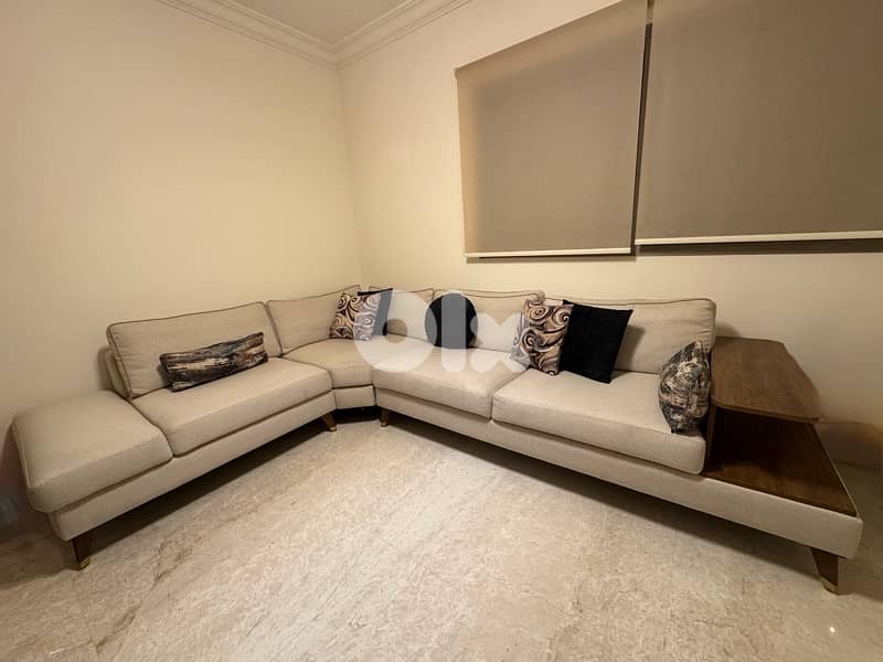 L shaped sofa 0