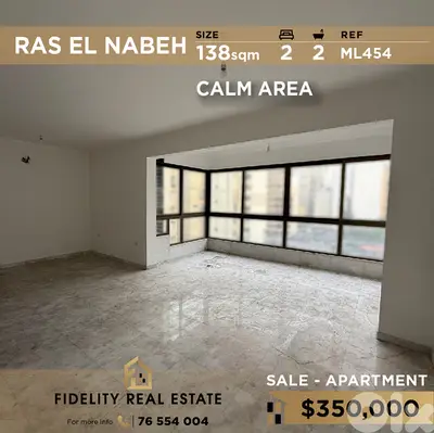 Apartment for sale in Ras El Nabeh ML454  شقة للبيع في  رأس النبع