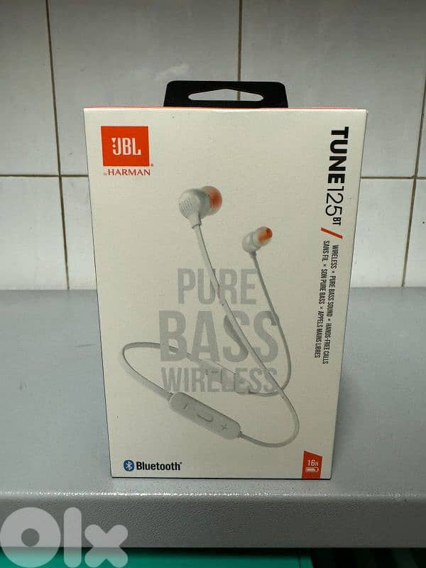 Jbl tune 125bt white 0