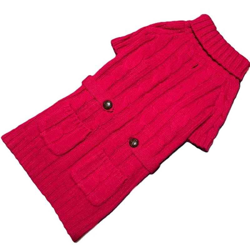 Winter Sweater for Dogs - Red 0