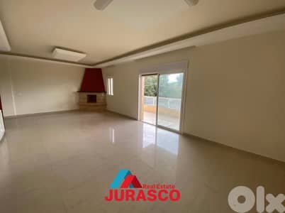 apartment for sale in ajaltoun 240m + 180m garden / شقة للبيع عجلتون