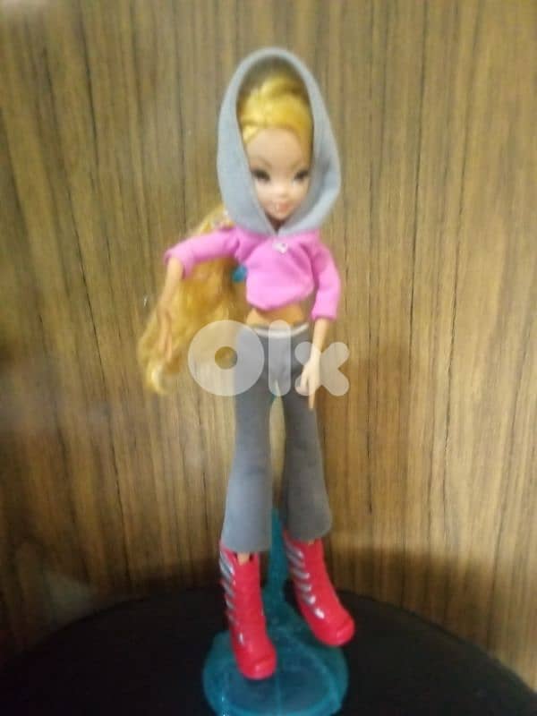 STELLA WINX Club wearing outfit Mattel great doll Elastic body+Boots 8