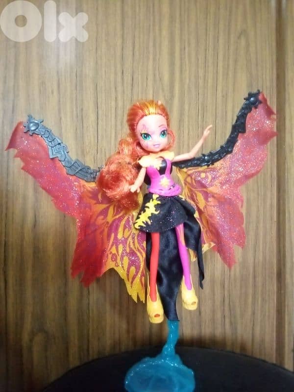EQUESTRIA MY LITTLE PONY SHIMMER BUTTERFLY great doll+wings+boots=23$ 0