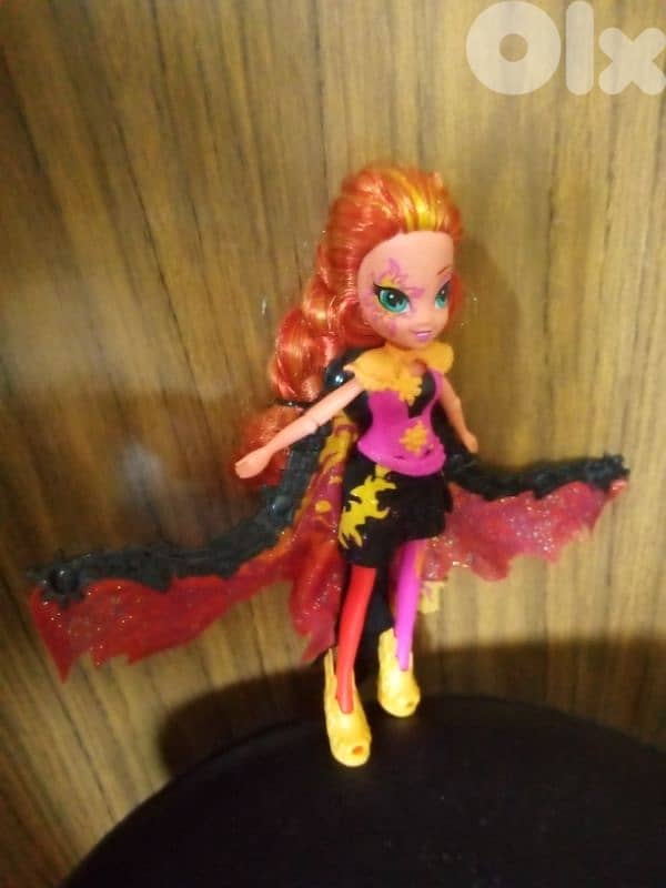 EQUESTRIA MY LITTLE PONY SHIMMER BUTTERFLY great doll+wings+boots=23$ 4
