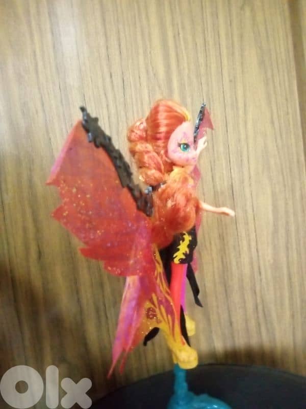 EQUESTRIA MY LITTLE PONY SHIMMER BUTTERFLY great doll+wings+boots=23$ 5