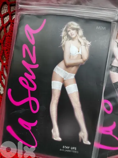 LASENZA BAS JARRETIERE new in bag-2 for 13$