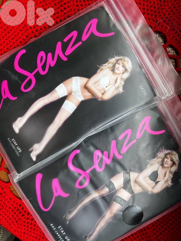 LASENZA BAS JARRETIERE new in bag-2 for 13$ 1