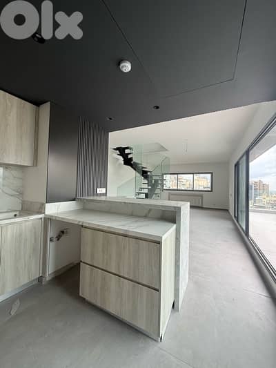 Modern Duplex apartment with Terrace and open views in Achrafieh
