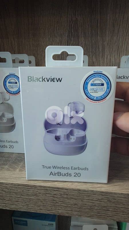 Blackview true wireless earbuds airbuds 20 purple 0