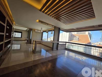 Fully Decorated Apartment in Mtayleb, Metn with Partial Sea View.
