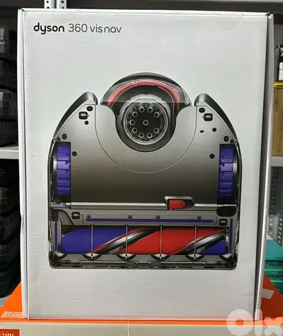 Dyson 360 Vis Nav Robot vacuum nickel blue