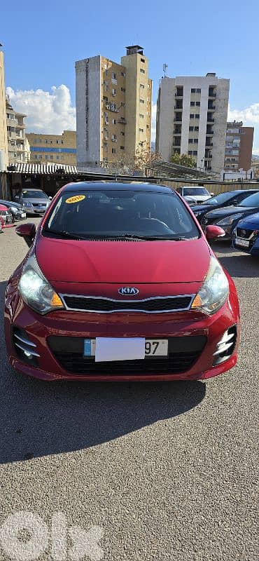 Kia Rio 2015 hatchback GS company source f. o ABS AIRBAG rims like new 0