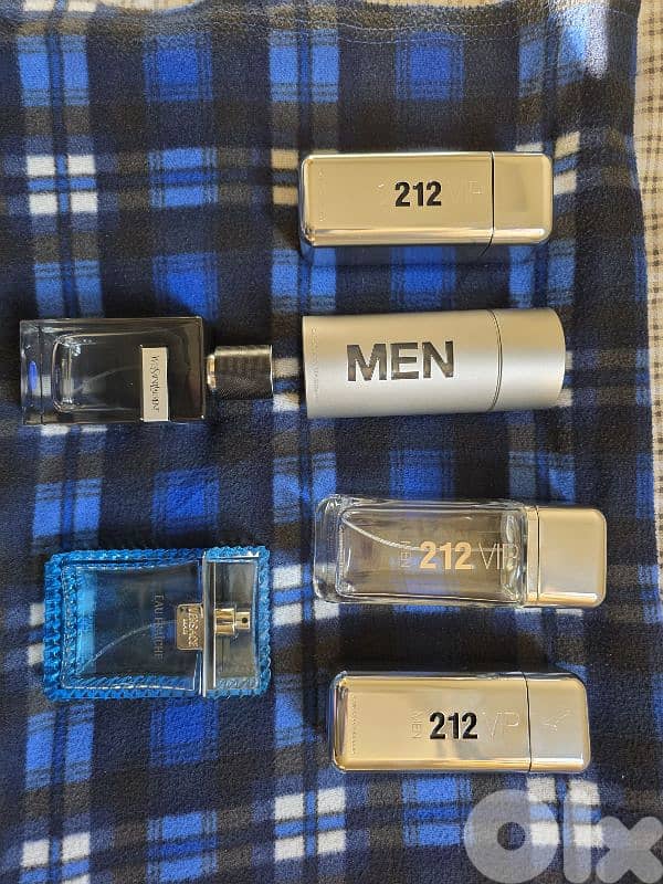 Empty original perfume bottles 0