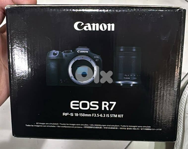 Canon Camera Eos R7 RF-S 18-150mm F3.5-6.3 IS STM Kit 0