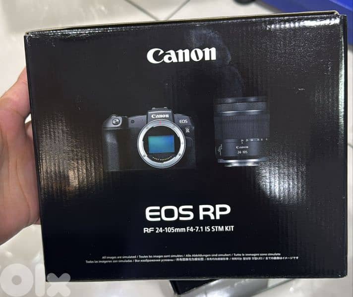 Canon Camera Eos Rp RF-24-105mm F4-7.1 IS STM KIT 0