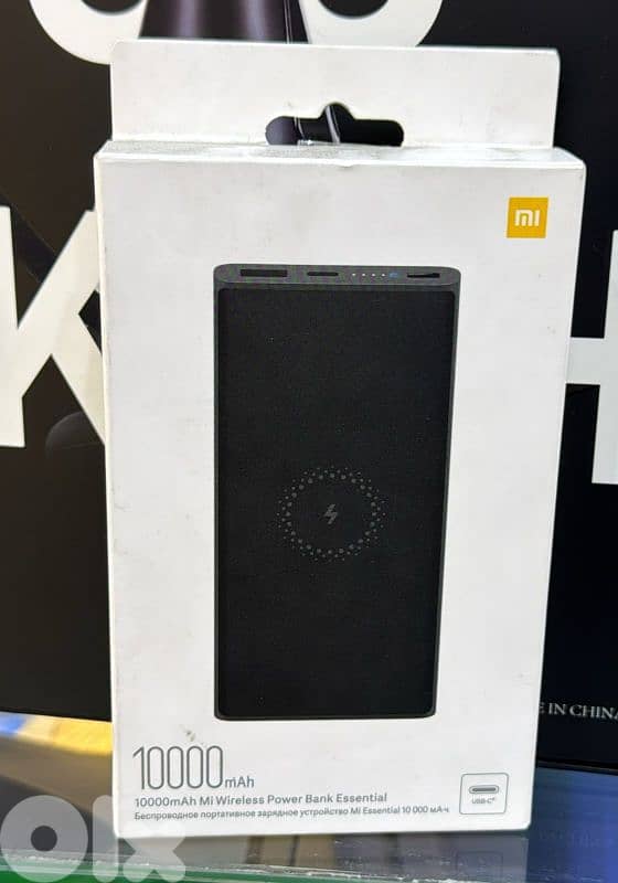 Xiaomi mi wireless power bank essential 10,000mah 0