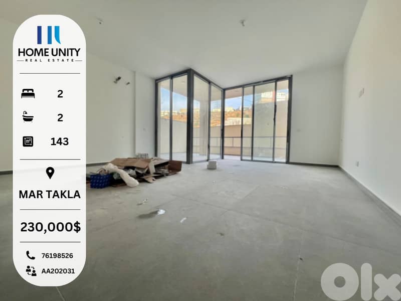appartment with terrace for sale in new mar takla 0