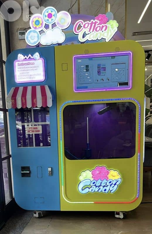 Cotton Candy Vending Machine 2