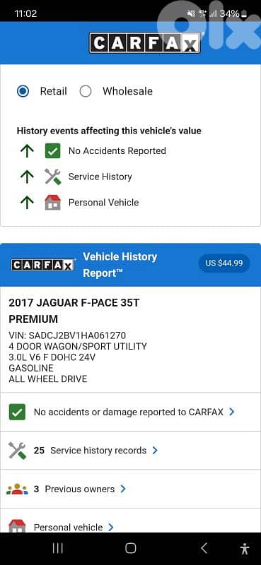 F-Pace premium. V6 3.5T clean carfax!! 2 original keys