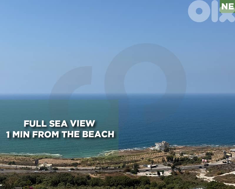 full sea view - 1 min from the beach - Berbara REF#NE130225 0