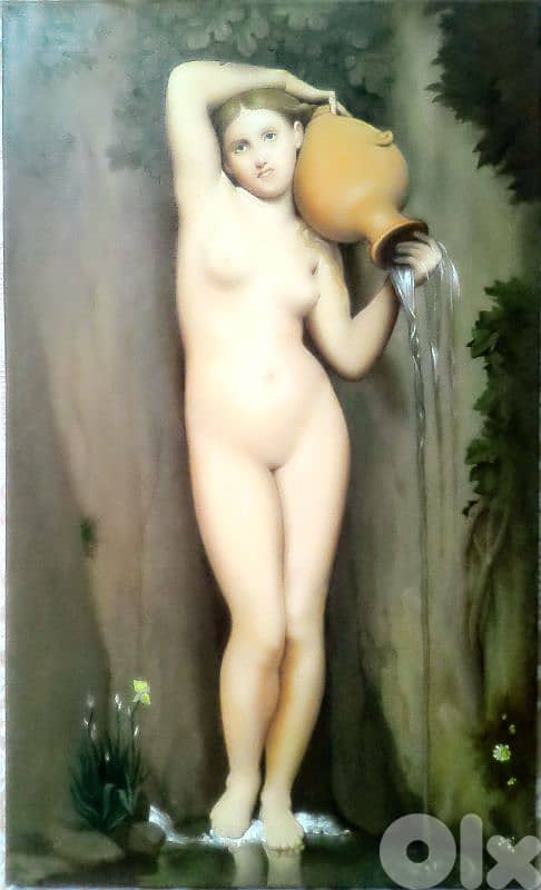 La Source after Ingres Oil painting 0